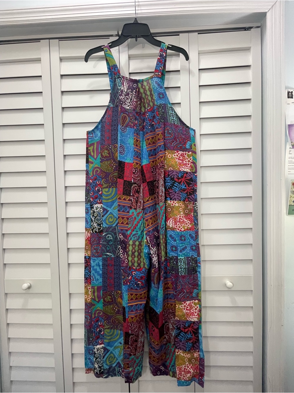 Colorful Patchwork Jumper Size L - Picture 7 of 10